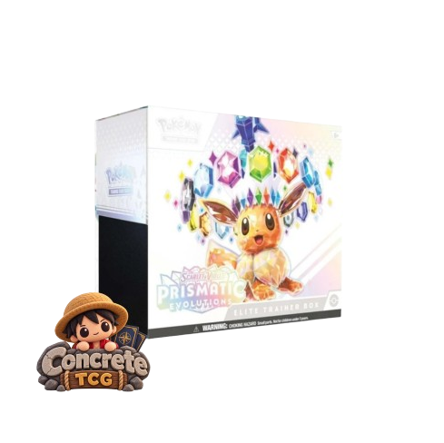 Pokémon TCG: Scarlet & Violet Prismatic Evolutions Elite Trainer Box