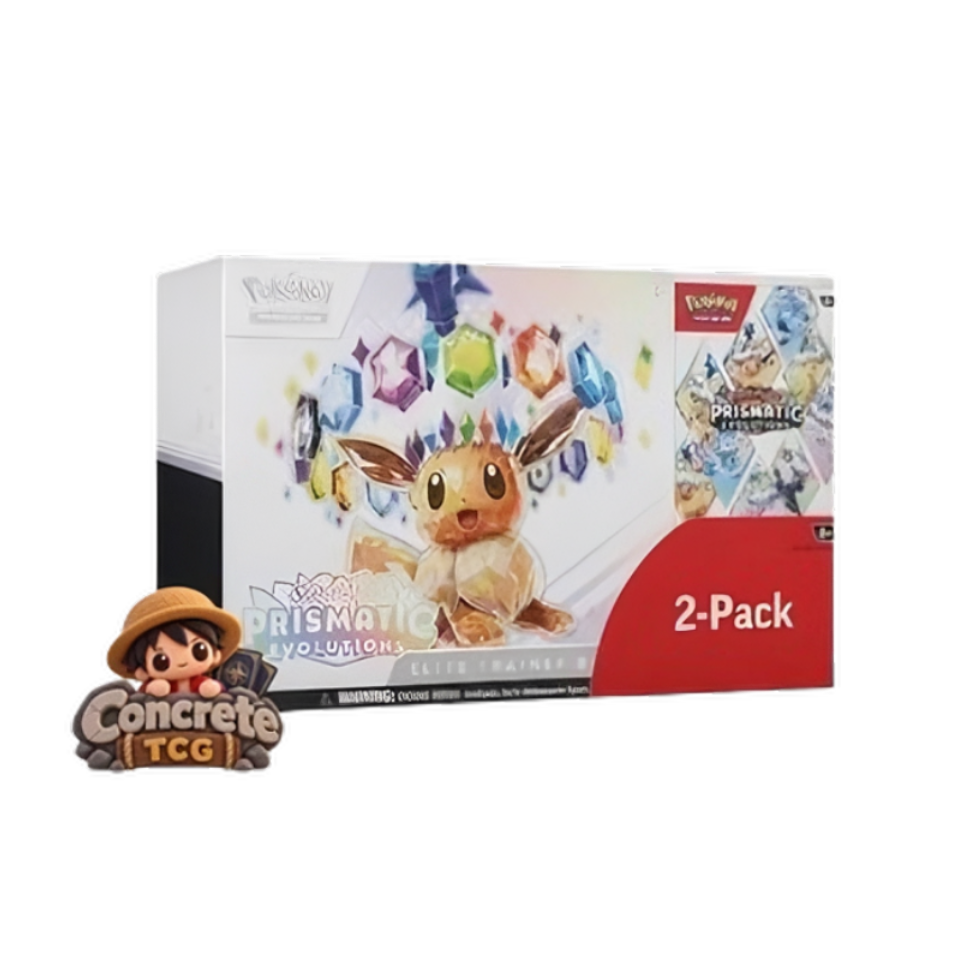 Pokémon TCG: Prismatic Evolutions Costco 2-Pack